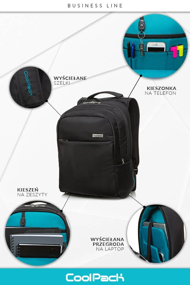 Praktyczny plecak biznesowy - markowe plecaki do pracy na laptopa
